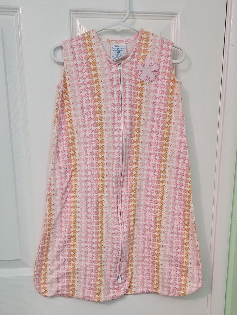 Halo SleepSack Small Pink Orange Small 0-6 Months Sleeveless